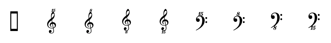 New clefs